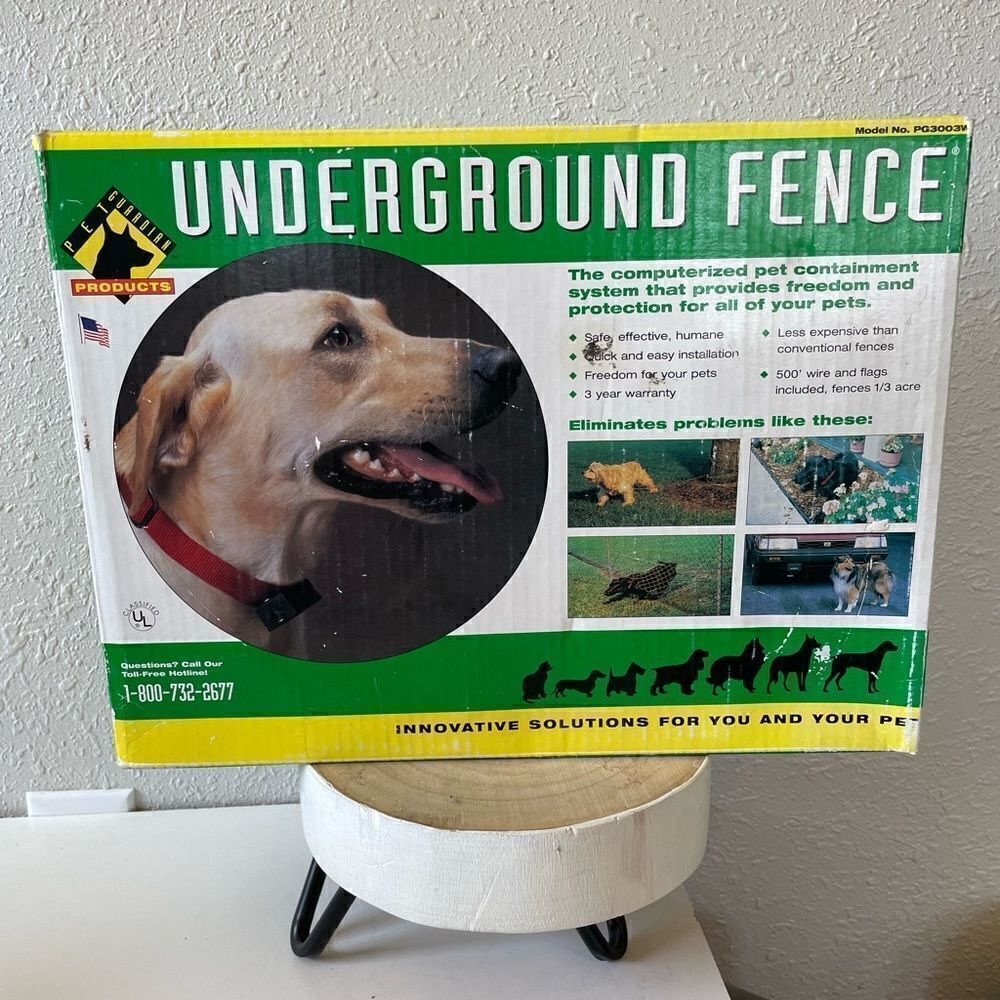 NIB Pet Guardian Products Underground 500 Foot Fence